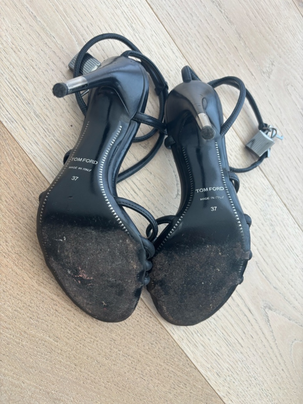 Tom Ford Black Women's Heels Size 37 - Picture 13 of 15